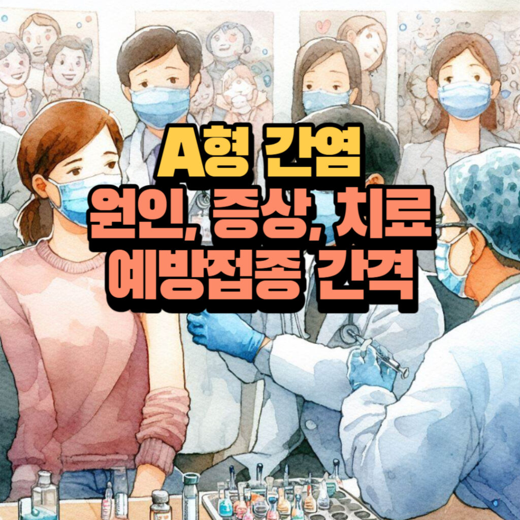 A형 간염 설명 포스팅 썸네일