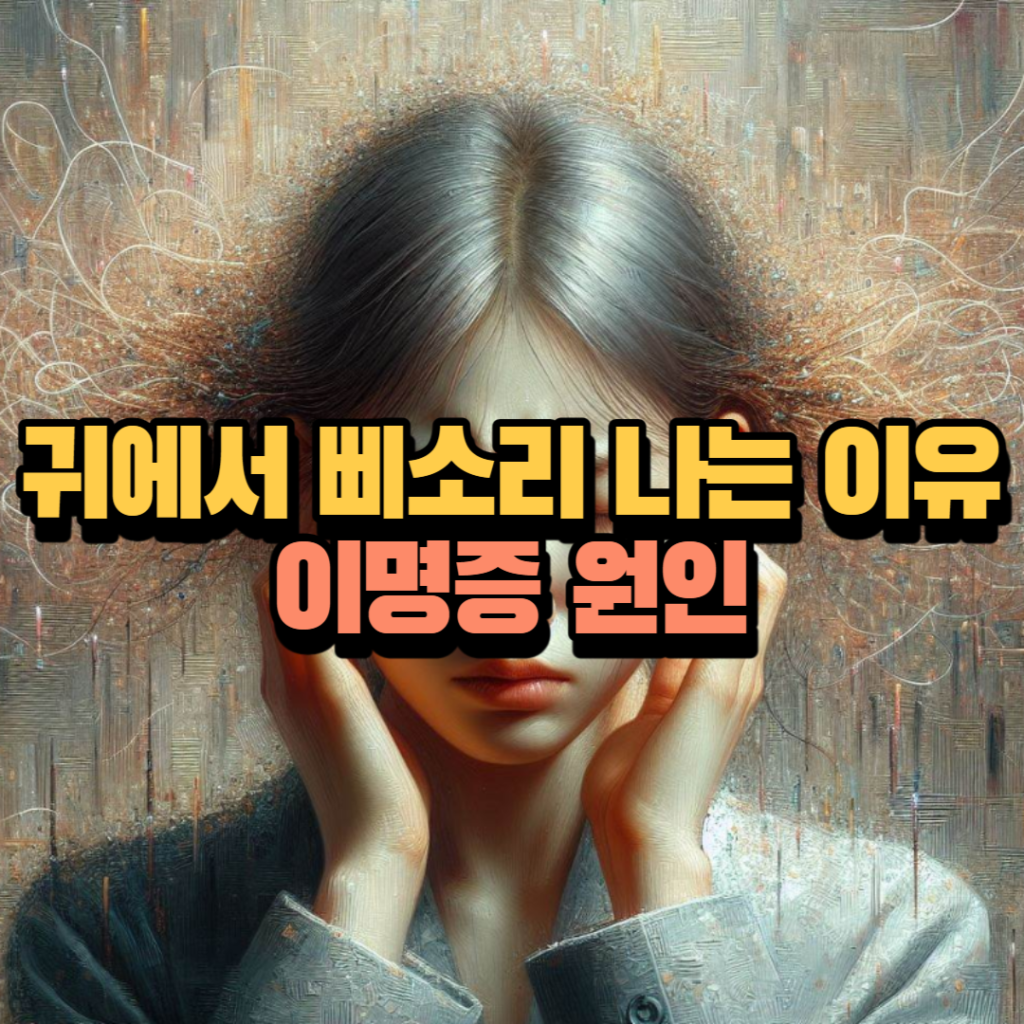 귀에서 삐소리 나는 이유