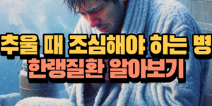 추울 때 조심해야 하는 병