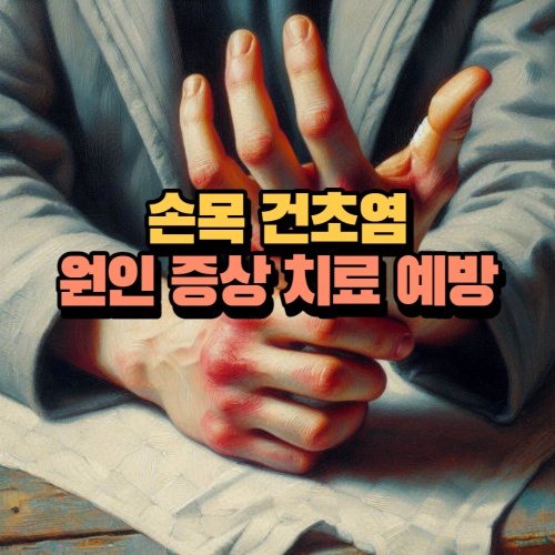 손목 건초염 치료 방법