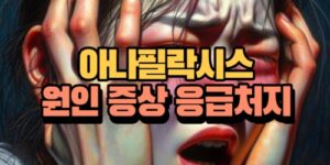 아나필락시스 쇼크 응급처치