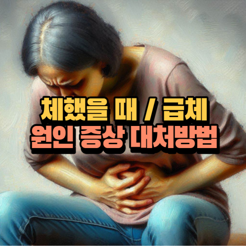 채했을 때 대처방법